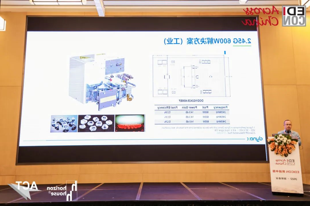 新品发布丨杏彩体育官网
半导体微波能2.4-2.5GHz 600W氮化镓射频功率放大器(图1)